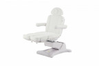 Педикюрное кресло электрическое MED-MOS ММКП-3 (КО-193Д) белый с ножной педалью